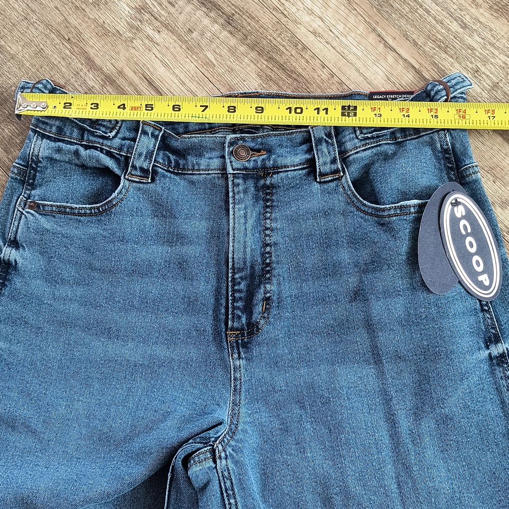 Scoop Carpenter Barrel Blue Jeans Women's Size 8 10 - Picture 7 of 7